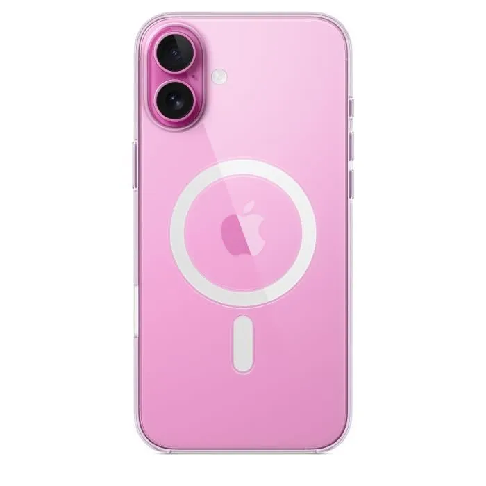 Apple iPhone 16 Plus Funda Transparente con MagSafe 2 Apple iPhone 16 Plus Funda Transparente con MagSafe 2