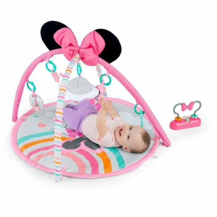 Bright Starts DIS0074451129375 Alfombra de juego Disney Baby Minnie Mouse Forever Besties con música y luces rosa para recién nacidos 0 Bright Starts DIS0074451129375 Alfombra de juego Disney Baby Minnie Mouse Forever Besties con música y luces rosa para recién nacidos 0