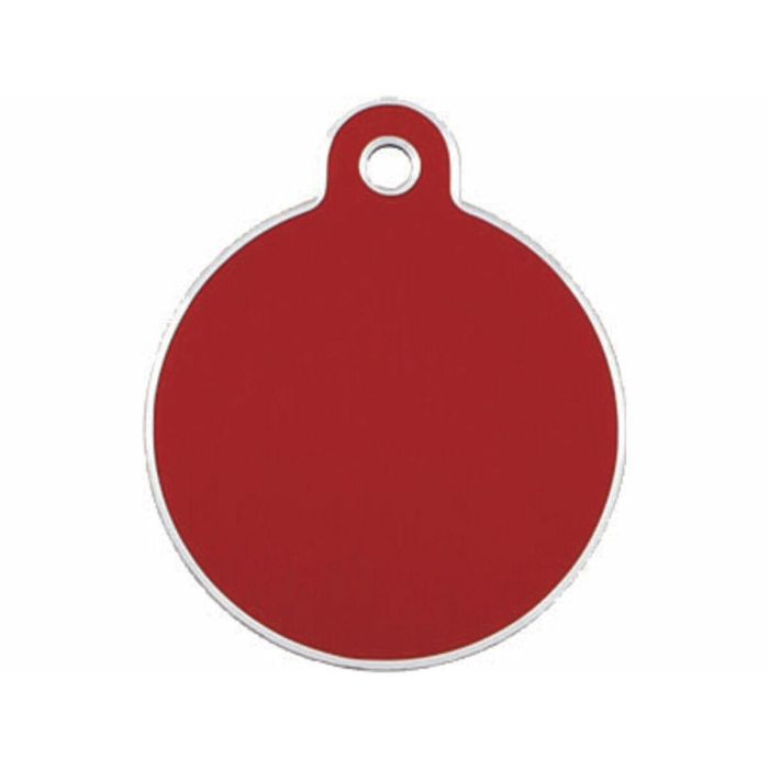 Placa identificativa Imarc Circle Rojo