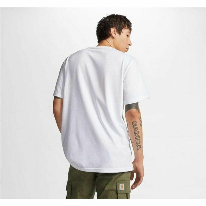 Camiseta de Manga Corta Hombre Converse Mirror Blanco 3 Camiseta de Manga Corta Hombre Converse Mirror Blanco 3