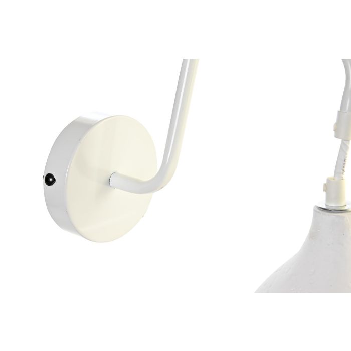 DKD Home Decor Lámpara Aplique Moderno Dorado Gris Oscuro Metal Cemento 27 x 26 x 14 cm (2 Unidades) 3 DKD Home Decor Lámpara Aplique Moderno Dorado Gris Oscuro Metal Cemento 27 x 26 x 14 cm (2 Unidades) 3