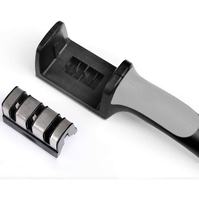 Quttin Afilador de Cuchillos Prb de Tres Filos, 21.5 x 5 x 5.6 cm, 140 g (12 Unidades) 9 Quttin Afilador de Cuchillos Prb de Tres Filos, 21.5 x 5 x 5.6 cm, 140 g (12 Unidades) 9