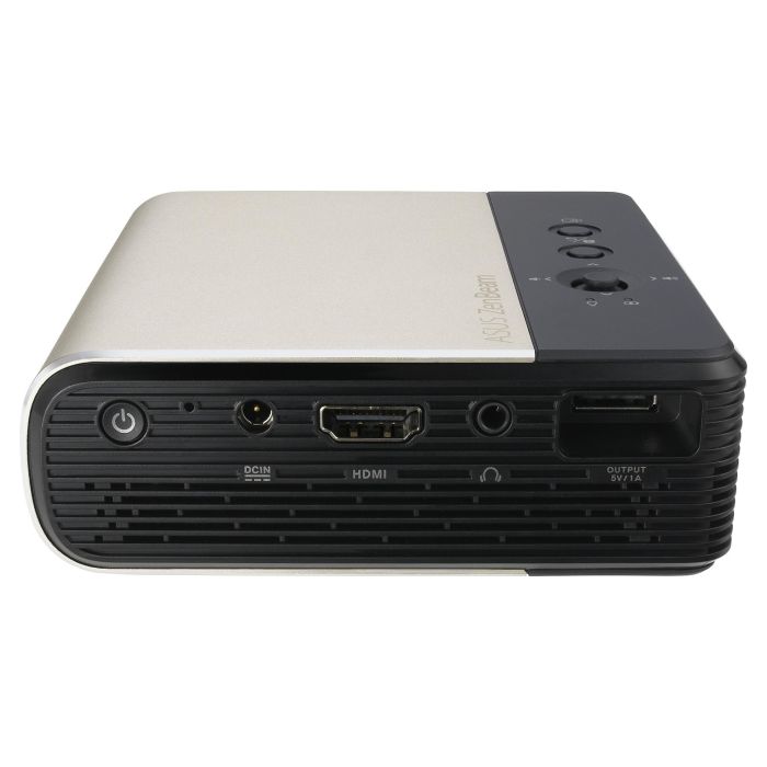 ASUS Proyector Portátil ZenBeam E2 DLP WVGA 300 lúmenes ANSI Wifi Full HD Negro Oro 3