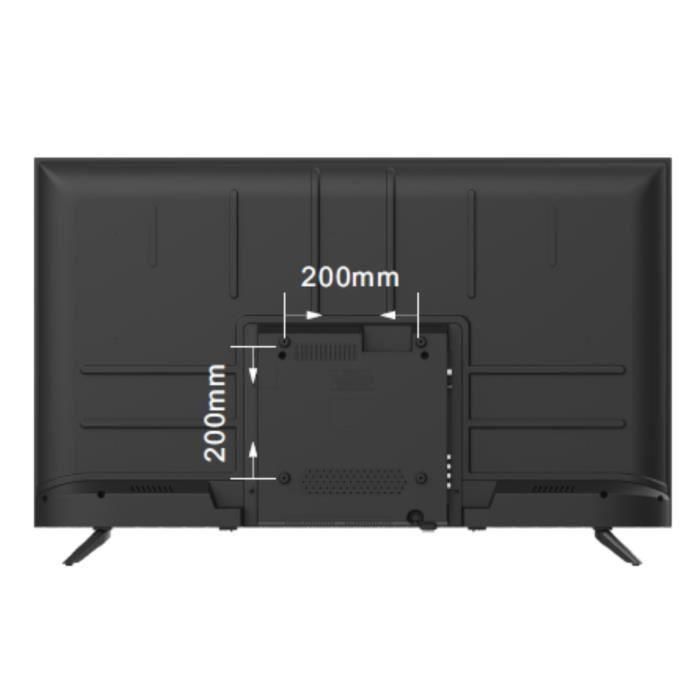 Continental Edison CELED43SVQLD25B6 Televisor QLED 43'' (109cm) UHD 4K Smart VIDAA, 3 HDMI, 2 USB 4