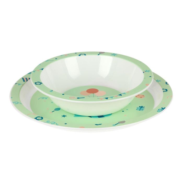 Set de vajilla infantil Safta Fiesta Poliéster 26 x 26 x 9 cm 4 Set de vajilla infantil Safta Fiesta Poliéster 26 x 26 x 9 cm 4