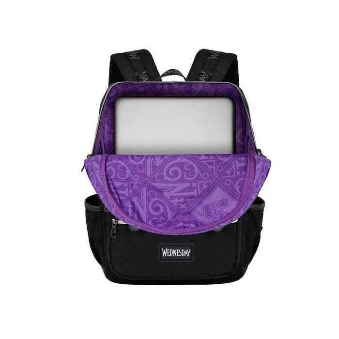 Karactermania Mochila Oxford Miércoles Uniform Algodón 40 x 29 x 14 cm 10