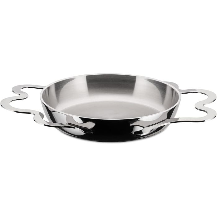 Alessi Tegamino Cacerola para Huevos A/Inox 18/10 AM42 Acero Inoxidable Brillante
