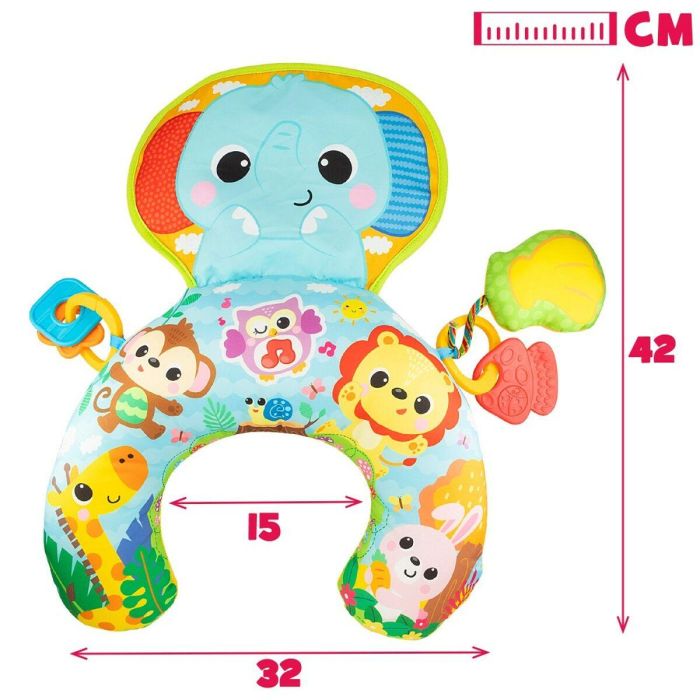 Juguete Musical Winfun 32 x 8,5 x 42 cm (2 Unidades) Cojín Sonajero 1 Juguete Musical Winfun 32 x 8,5 x 42 cm (2 Unidades) Cojín Sonajero 1