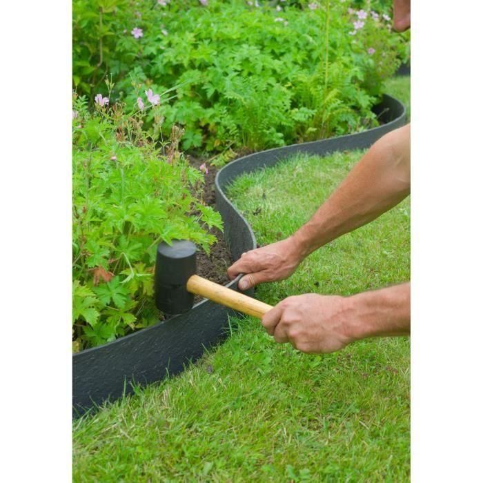 Nature Borde de jardín 0,12x12 m 5 mm negro 446388 1 Nature Borde de jardín 0,12x12 m 5 mm negro 446388 1