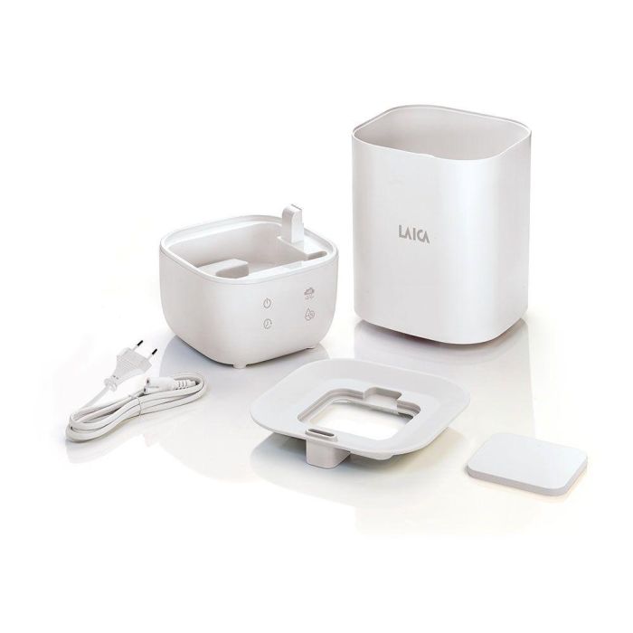Laica Humidificador a ultrasonidos y difusor de esencias silencioso 23W 3.3L 15h 1