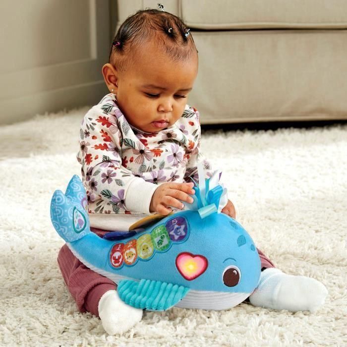 Vtech Baby VT3417765628054 Océane Ballena Musical Juguete para Bebés Fabricado con Plástico Reciclado 4