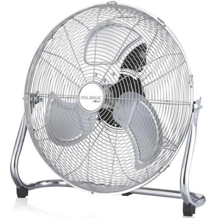 Thulos Th-Kb04 Kool Breeze Ventilador de Alta Velocidad 45.7 cm, 100W, 3 Velocidades, Estructura Metálica y Cabezal Inclinable