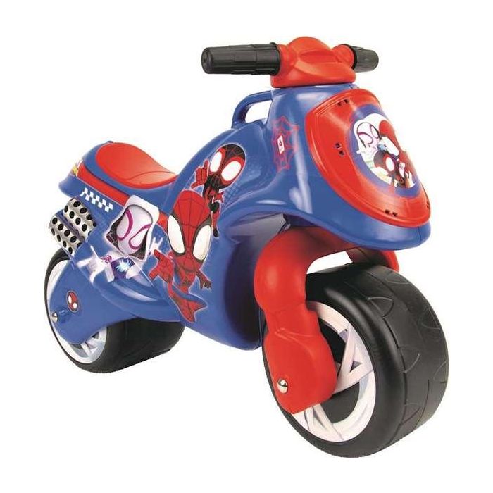 Injusa Correpasillos Moto Neox Spiderman para Niños +18 meses, Material Plástico, Color Azul, 69x27,5x49 cm 0 Injusa Correpasillos Moto Neox Spiderman para Niños +18 meses, Material Plástico, Color Azul, 69x27,5x49 cm 0