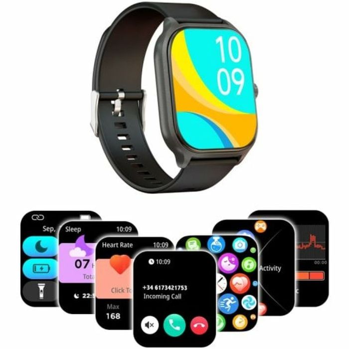 Smartwatch PcCom Negro 2