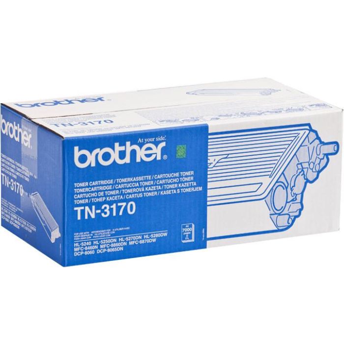 Brother TN3170 Tóner Negro Original 7000 Páginas para HL-5250DNHY, HL-5240L, DCP-8060 1 Brother TN3170 Tóner Negro Original 7000 Páginas para HL-5250DNHY, HL-5240L, DCP-8060 1