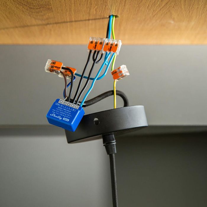 Shelly Relais 1 Mini Gen4 WLAN BT Matter Zigbee 8A Interruptor Inteligente 8