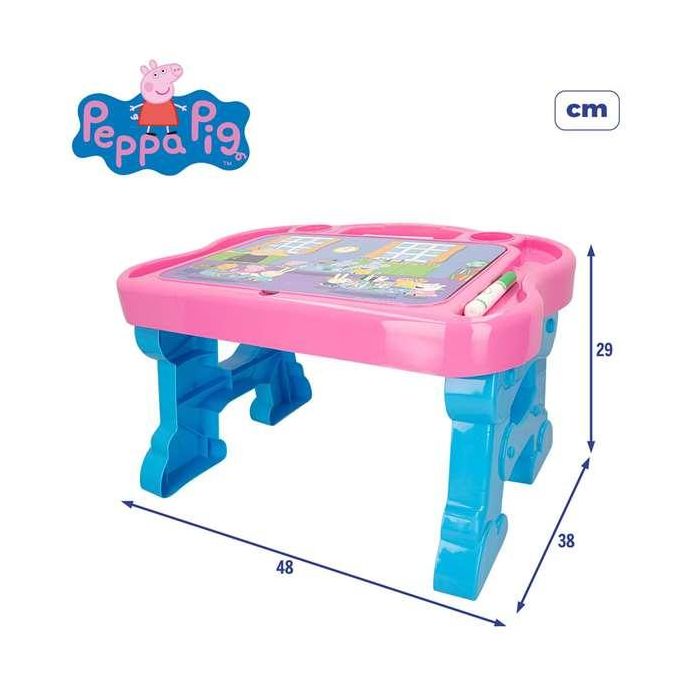 Pupitre peppa pig super escritorio educativo con accesorios. 30x48x38 cm 4 Pupitre peppa pig super escritorio educativo con accesorios. 30x48x38 cm 4