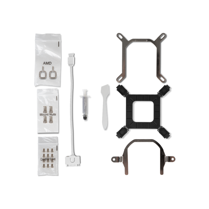 Sistema de Refrigeración Líquida Nox M-360 ARGB/ Blanco 7