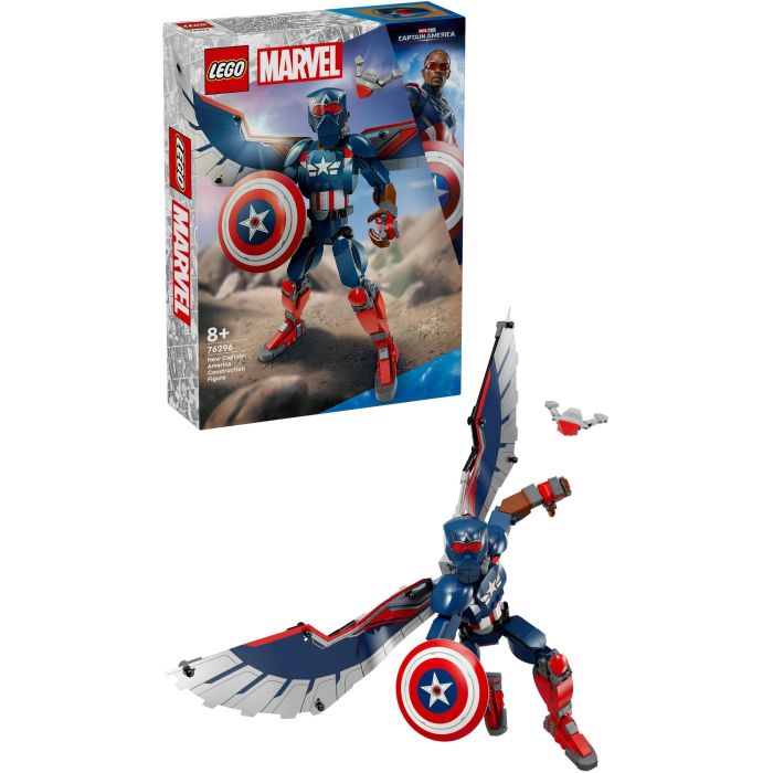 Lego Juego de Construcción Marvel Super Heroes Capitán América. Set de Ladrillos de Construcción Juguete para Niños y Coleccionistas 8+ Años 2 Lego Juego de Construcción Marvel Super Heroes Capitán América. Set de Ladrillos de Construcción Juguete para Niños y Coleccionistas 8+ Años 2