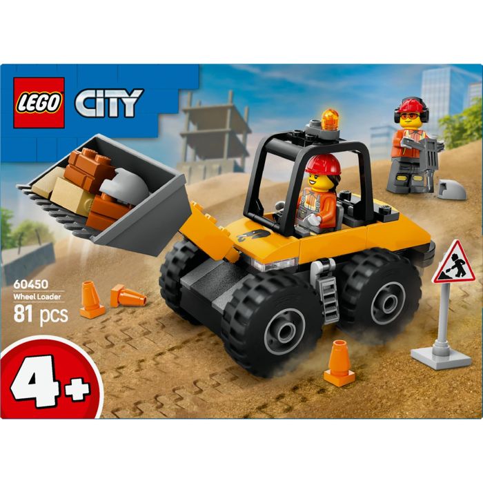 LEGO 60450 City Cargadora con Ruedas Amarilla, Set de Construcción de Juguete para Niños +4 Años con Excavadora, Pala y Minifiguras 11 LEGO 60450 City Cargadora con Ruedas Amarilla, Set de Construcción de Juguete para Niños +4 Años con Excavadora, Pala y Minifiguras 11