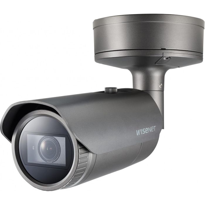 Hanwha Techwin XNO-8080RP Cámara IP Bullet 5MP con IR 50m, WDR, IP67/IK10, PoE para Interior/Exterior 1