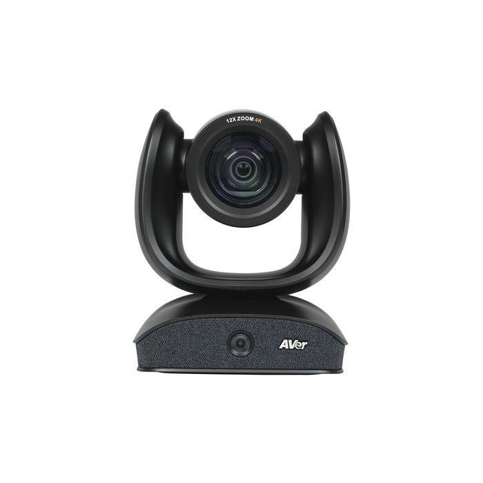 AVer CAM570 Cámara PTZ Dual 4K 12X Zoom Óptico, USB HDMI IP, Seguimiento Audio, Smart Frame Dinámico, PoE+, RS232, Entrada Audio 2