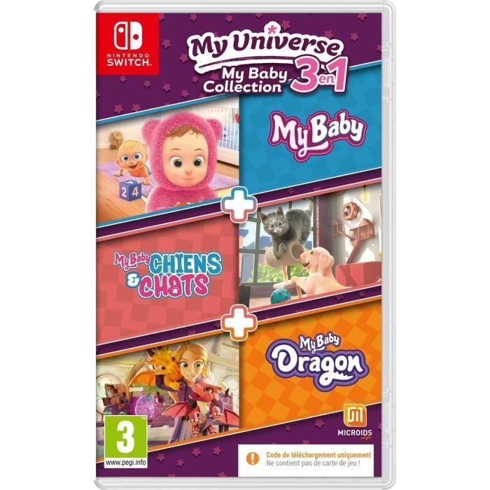 Microids 3701529518621 My Universe: My Baby Collection 3 en 1 Juego Nintendo Switch Código en Caja 0 Microids 3701529518621 My Universe: My Baby Collection 3 en 1 Juego Nintendo Switch Código en Caja 0