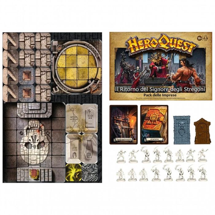 Hasbro Games Heroquest Exp. El Regreso Del Señor Brujo Italiano F4193 1