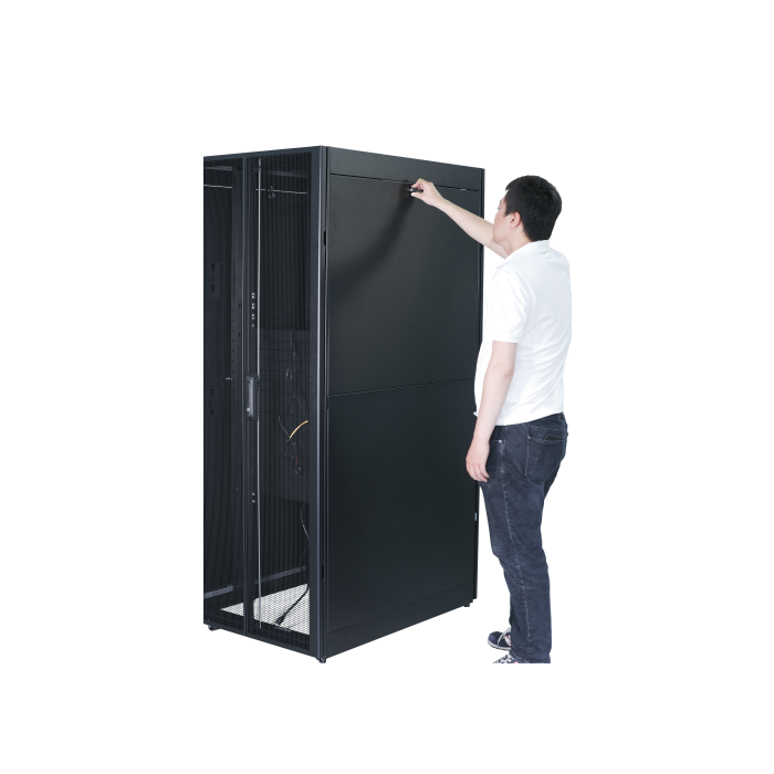 APC EASY RACK 600MM/42U/800MM WITH ROOF SIDE PANEL CASTORS FEET AND 4 BRACKETS NO BOTTOM BLACK Rack o bastidor independiente Negro 4 APC EASY RACK 600MM/42U/800MM WITH ROOF SIDE PANEL CASTORS FEET AND 4 BRACKETS NO BOTTOM BLACK Rack o bastidor independiente Negro 4