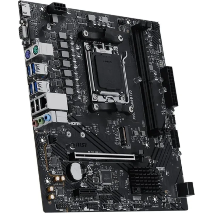 MSI PRO A620AM-G EVO WIFI, Placa Base AMD A620, Socket AM5, 2xDDR5 hasta 128GB, WiFi 6E, Bluetooth 5.3, LAN 2.5G, DisplayPort/HDMI, mATX, Ref: 911-7E96-001 1 MSI PRO A620AM-G EVO WIFI, Placa Base AMD A620, Socket AM5, 2xDDR5 hasta 128GB, WiFi 6E, Bluetooth 5.3, LAN 2.5G, DisplayPort/HDMI, mATX, Ref: 911-7E96-001 1