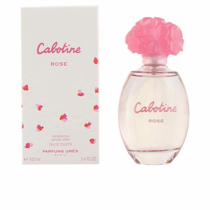 Gres CABOTINE ROSE Eau de Toilette Colonia Vaporizador 100 ml para Mujer | Fragancia Floral Frutal Fresca y Elegante