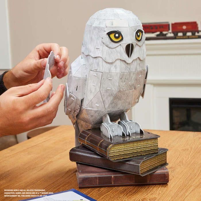 SPIN MASTER HEDWIG Harry Potter Construcción 4D 5 SPIN MASTER HEDWIG Harry Potter Construcción 4D 5