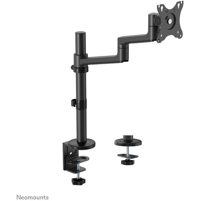 Neomounts Soporte de Escritorio para Monitor/Pantalla, Opciones de Fijación: Abrazadera y Ojal 5 Neomounts Soporte de Escritorio para Monitor/Pantalla, Opciones de Fijación: Abrazadera y Ojal 5