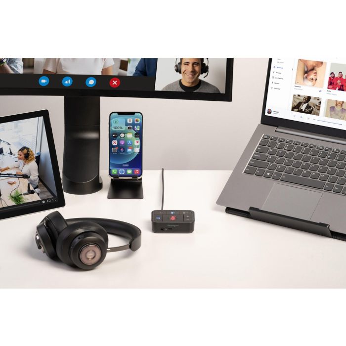 Kensington Auriculares Bluetooth H3000 PROVC Inalámbricos para Juego Diadema Negros 8 Kensington Auriculares Bluetooth H3000 PROVC Inalámbricos para Juego Diadema Negros 8