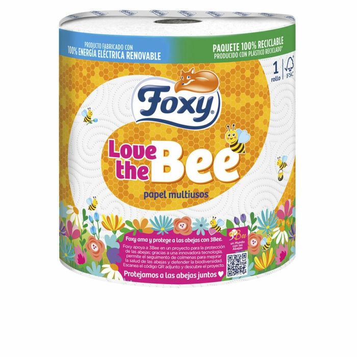 Foxy Love The Bee Jumbo Papel Cocina