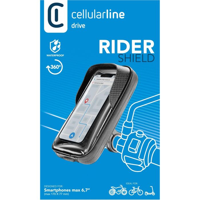 Cellularline Wasserfest Handy Halter f. Motorad. Fahrrad etc. 2