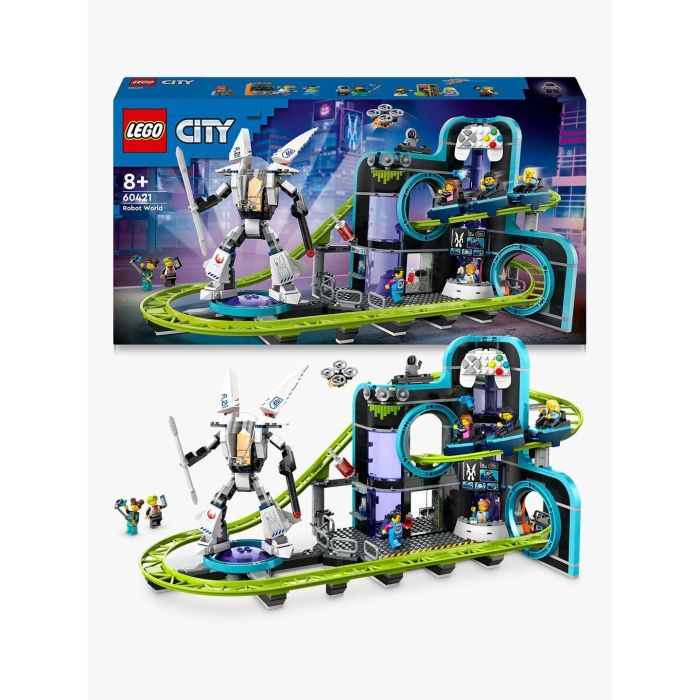 LEGO 60421 City Achterbahn con Roboter-Mech 11 LEGO 60421 City Achterbahn con Roboter-Mech 11