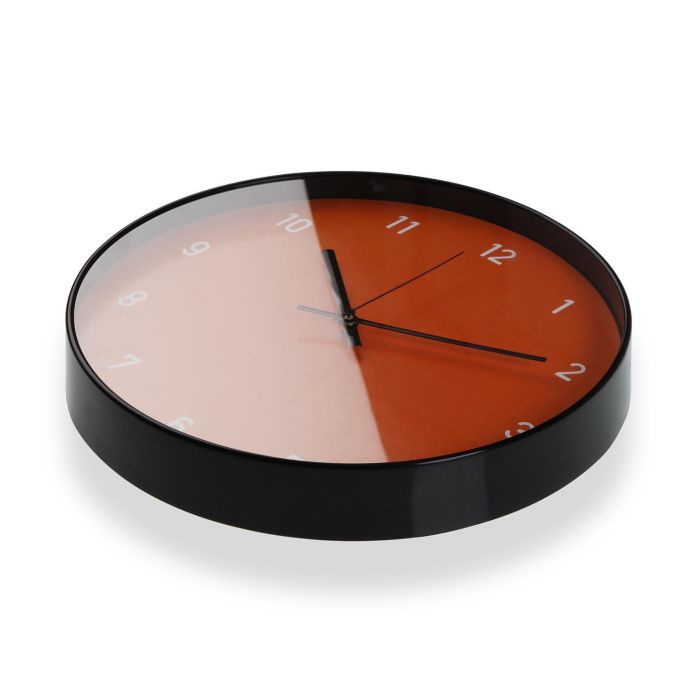 Reloj De Pared Terracota 30 Cm Versa (2 Unidades) 1 Reloj De Pared Terracota 30 Cm Versa (2 Unidades) 1