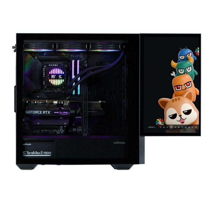 Zalman Z10 DS Caja PC Midi Tower Negra ATX/Micro ATX/Mini-ITX con ventana lateral de vidrio templado para HDD/SSD 11 Zalman Z10 DS Caja PC Midi Tower Negra ATX/Micro ATX/Mini-ITX con ventana lateral de vidrio templado para HDD/SSD 11