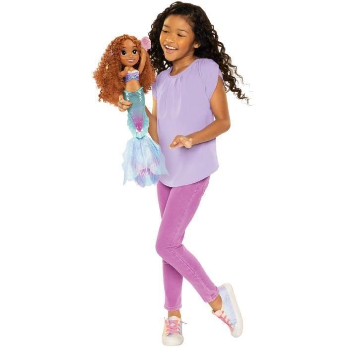 Jakks Pacific 480465 Muñeca Electrónica de la Princesa Ariel de la Película Disney La Sirenita Live Action, Figura de 38 cm 1 Jakks Pacific 480465 Muñeca Electrónica de la Princesa Ariel de la Película Disney La Sirenita Live Action, Figura de 38 cm 1