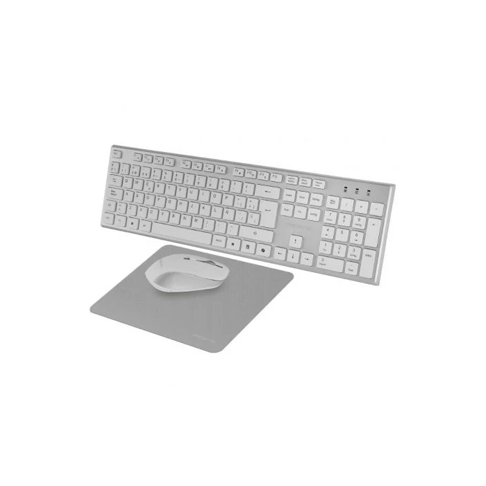 Tacens 6ZENITHWPT Pack Gaming Inalámbrico Teclado Portugués + Ratón + Alfombrilla DualLink 2.4GHz SmartKey Copilot AI