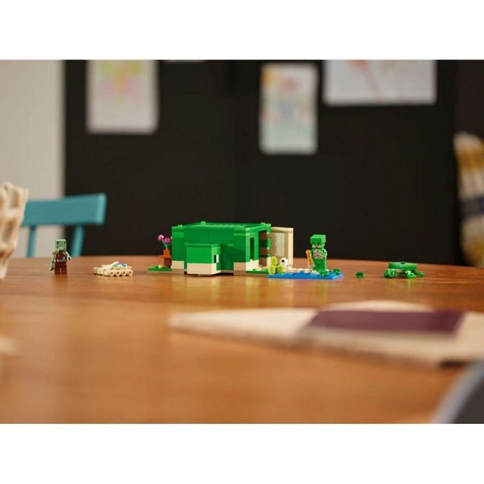Playset Lego 21254 Minecraft Turtle Beach House 1