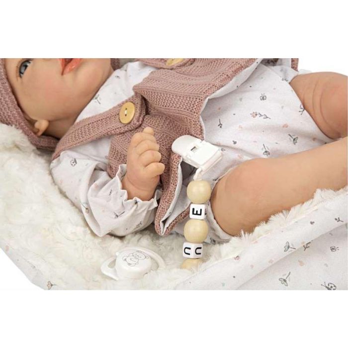 Muñeca reborn sandra con manta 40 cm.cuerpo blando 21 Muñeca reborn sandra con manta 40 cm.cuerpo blando 21