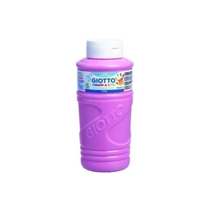 Giotto Pintura De Dedos De 750 mL Color Rosa Giotto Pintura De Dedos De 750 mL Color Rosa