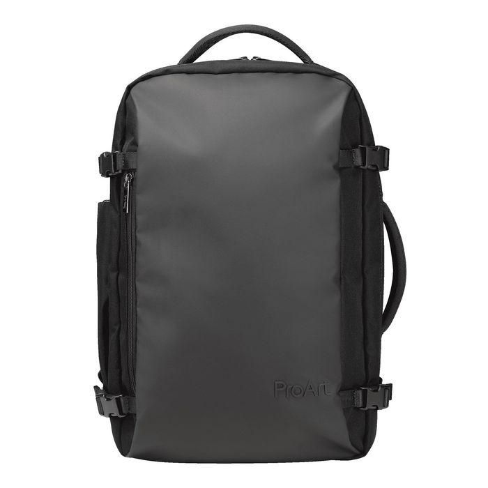 Asus ProArt Mochila para Portátil 17 Pulgadas - Negra, Impermeable, Poliéster rPET, Antimicrobial, Cremalleras YKK