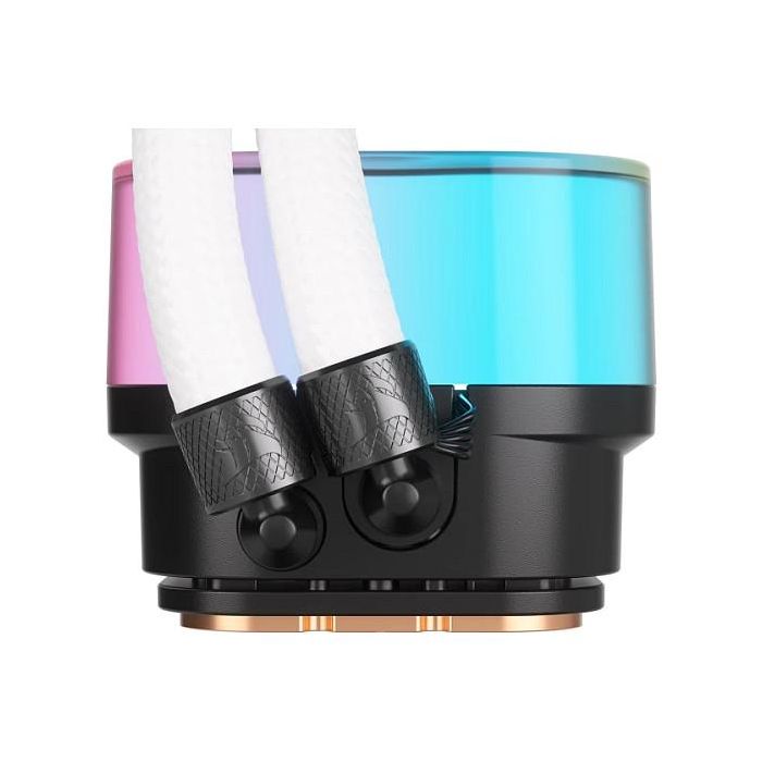 Corsair H100i iCUE LINK Refrigeración Líquida AIO 240mm Blanco RGB 7