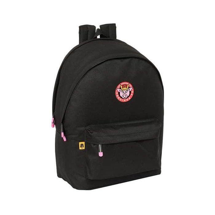 Mochila Safta Doble Para Portatil 15,6-' + Usb Kings League Porcinos 440x310x180 mm Mochila Safta Doble Para Portatil 15,6-' + Usb Kings League Porcinos 440x310x180 mm