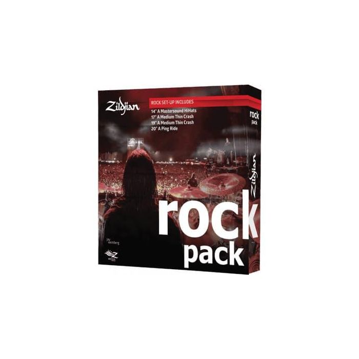 Juego Rock Music Hh14", Crash 17", Crash 19", Ride 20" Juego Rock Music Hh14", Crash 17", Crash 19", Ride 20"