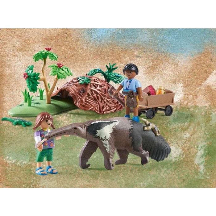 Cuidado del oso hormiguero playmobil wiltopia 1 Cuidado del oso hormiguero playmobil wiltopia 1