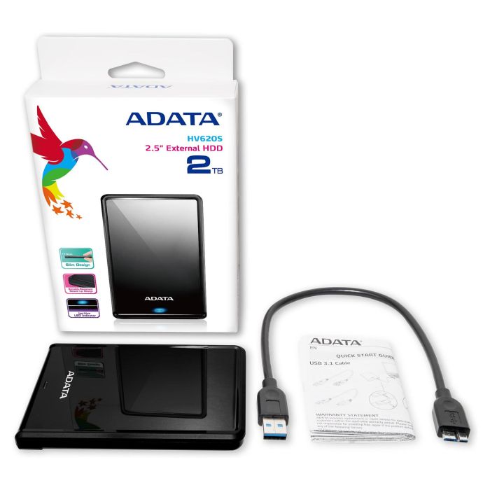 ADATA Externe HDD HV620S 4TB 2.5 VALUE Black 4 ADATA Externe HDD HV620S 4TB 2.5 VALUE Black 4
